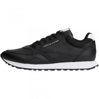 Freizeitschuh Tommy Hilfiger New Runner – EVA LTH Ess, schwarz/weiß, Größe 44