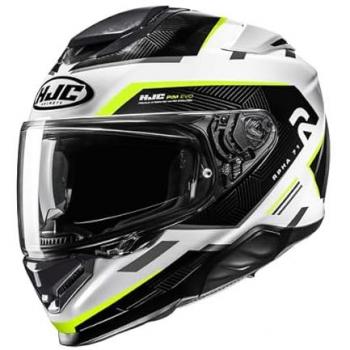 HJC RPHA 71 Ellon Casque Taille S Noir Blanc Jaune