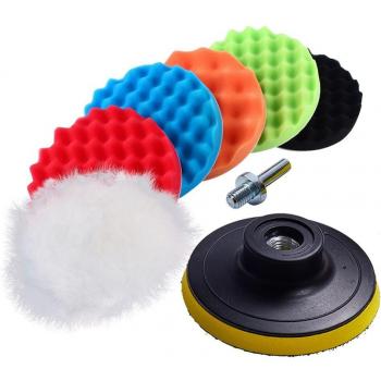 8Pcs Car Scratch Removal Polishing Pads