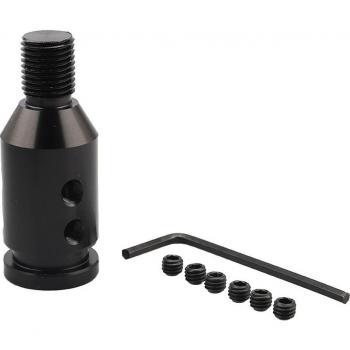 Adaptateur de bouton universel en aluminium 12x1.25 mm pour ers non filetés