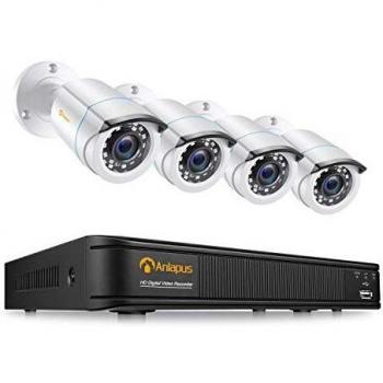 Ensemble de Surveillance Anlapus H.265 2MP