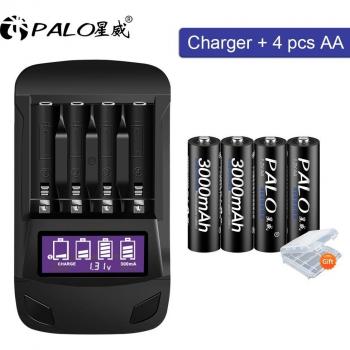 Baterías Recargables AA con Tecnología NiMH 1,2 V