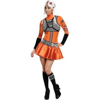 X-Wing Starfighter Costume for Women 155cm-165cm