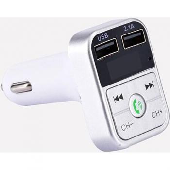 Dual USB Car Charger with Bluetooth and MP3 Playback