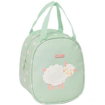 SAFTA Neceser Termo Facil Limpieza Safta Preescolar Ovejita 19 x 22 x 14 cm