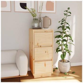 Modernes Kiefernholz Sideboard 32x34x75 cm