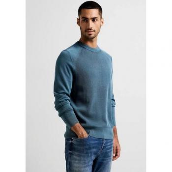 STREET ONE MEN Sweatshirt mit Markenlabel