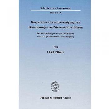 Kooperative Gesamtbereinigung von Besteuerungs