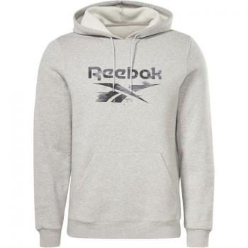 Reebok Identity Modern Camo Fleece Hoodie Gris M hombre