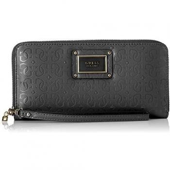 Guess Shannon SLG Large Zip Around Portafoglio Rosa