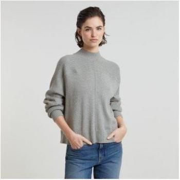 G-Star Maglione Collo Alto Boxy Grigio Alloy Heather XL