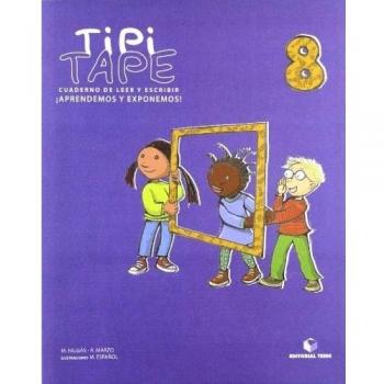 Tipi-Tape. Cuaderno de leer y escribir 08 (Tapa blanda).