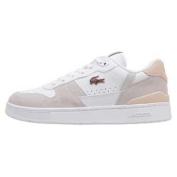 Basket Lacoste T Clip Femme Blanc 37