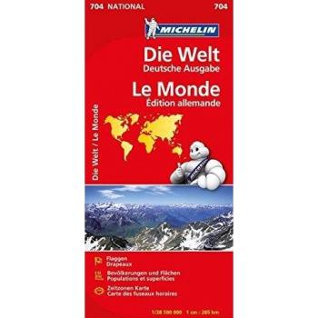 Die Welt politisch (Michelin Nationalkarte)