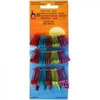 Pony Rainbow Safety Pin Set of 100