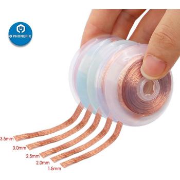 Tresse de fil de soudure 1,5mm-3,5mm