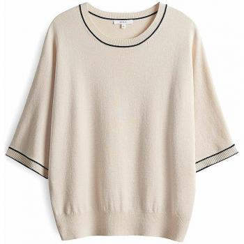 Damenpullover Opus Prepi in Creme, Größe 34