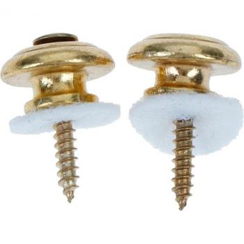2Pcs Guitar Strap Lock Pins