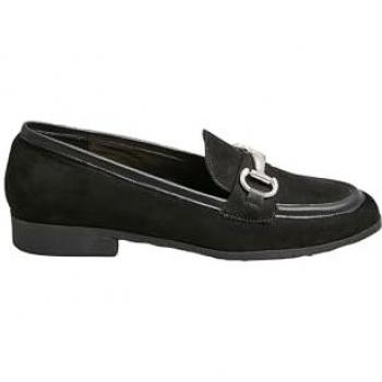 Yours Curve Schwarz – Wide Fit Snaffle-Abdeckung Loafers