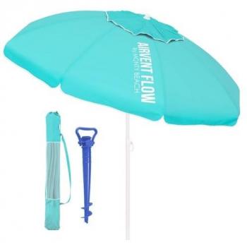Sombra Plus 220 cm: Protección UV+50, Varillas Fibra Vidrio