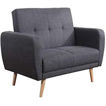 Birlea Farrow Grey Medium Sofa Bed