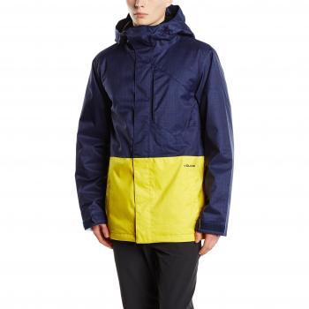 Volcom RetroSpec Snowboard XS – Yellow (Men) G0451612YEL