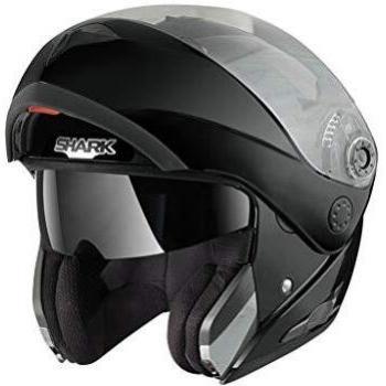 Modular Shark Noir Verni Casque OpenLine M