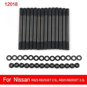 Goujons de tête de cylindre pour Nissan RB25 RB25DET 2.5L et RB20 RB20DET 2.0L (202), 4301-12018