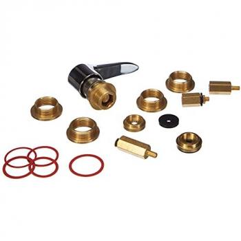 Kit Ricambio Vitone Passo Rapido per Rubinetti Manopola – 4 Ghiere Ø27‑28‑29‑30