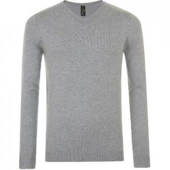 SOLS Men’s Glory V Neck Turtleneck – Large, French Navy