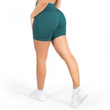 Smilodox Shorts Amaze Pro, Shaped Fit Push Up Booty Radlerhose V-Shape Seamless High Waist Hotpants Scrunch-Effekt Squatproof Gym Yoga Alltag