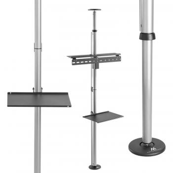 Support TV télescopique Maclean MC-791N 37-70 avec étagère 30 kg