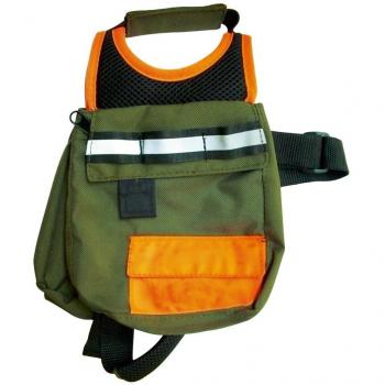 Multifunctionale Satteltasche Karlie Flamingo 16312 – L, Grün-Orange