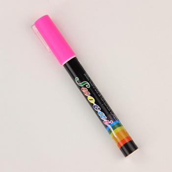 Pluma marcadora de pizarra LED y ventana, multicolor