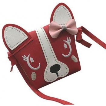 Kids Casual Crossbody Handbag with Bow