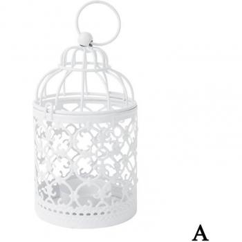 Vintage Bird Cage Candle Holder