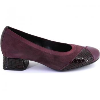 Sapato Fashion DCHICAS 4788 – Ante Serraje com Tono Burdeos