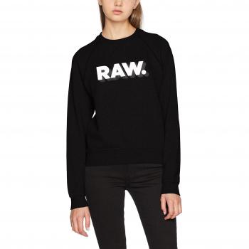 Sudadera G-STAR RAW Xula Art Cropped R para Mujer, Negro