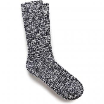 Chaussettes Birkenstock en coton bleu et blanc