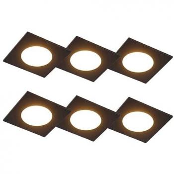 Simply LED Spot Noir 90 mm – Dimmable – Variateur Intégré – Modernité Extérieure et Bains