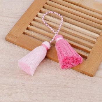 Long Tassel Fringe Cord – 27 cm Double Pack for Curtains, Sewing Bags & Parties