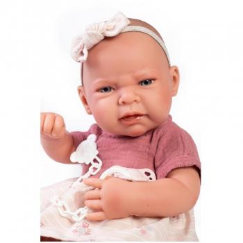 MuÑecas Antonio Juan Muñeca Recien Nacida Lea C/saco Mochila
