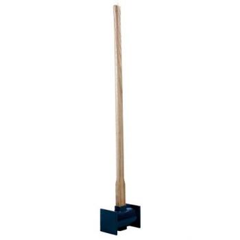 Tuinhamer ijzer met ijzeren steel van 90 cm