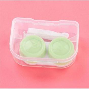 Portable Contact Lens Holder with Mirror