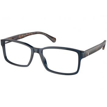 Polo Ralph Lauren PH2123 5470 Men's Eyeglasses Blue Size 56 (Frame Only)