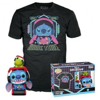 Stitch y la Rana: Funko Pop + Camiseta