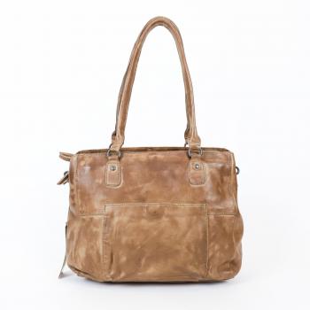 Dames Handtas Taupe van Bear Design