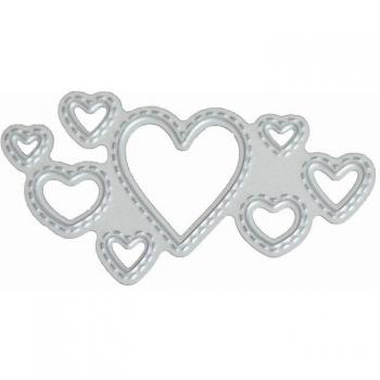DIY Scrapbook Cloud Love Heart Cutter