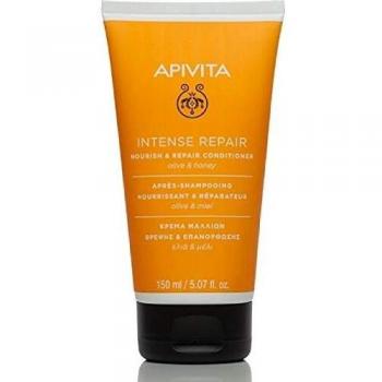 Apivita Après-shampoing Nourrissant et Réparateur avec Olive et Miel (Pour Cheveux Secs et Abîmés) 150ml