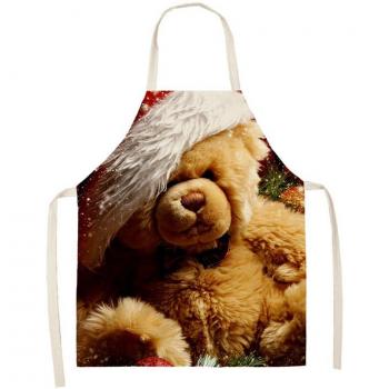 Cat-Themed Cooking Apron for Women and Kids